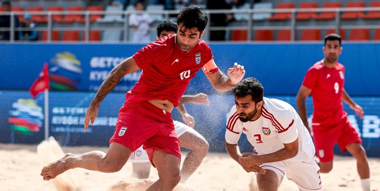 پیروزی ایران مقابل آذربایجان درتورنمنت فوتبال ساحلی بلاروس 1 14020431000718 Test PhotoN