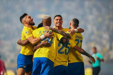 عکس| النصر با رونالدو به لیگ قهرمانان اروپا می‌رود!