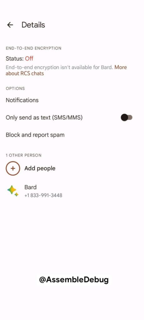 1705794357 146 گوگل انگارً هوش مصنوعی بارد را به Google Messages می‌آورد