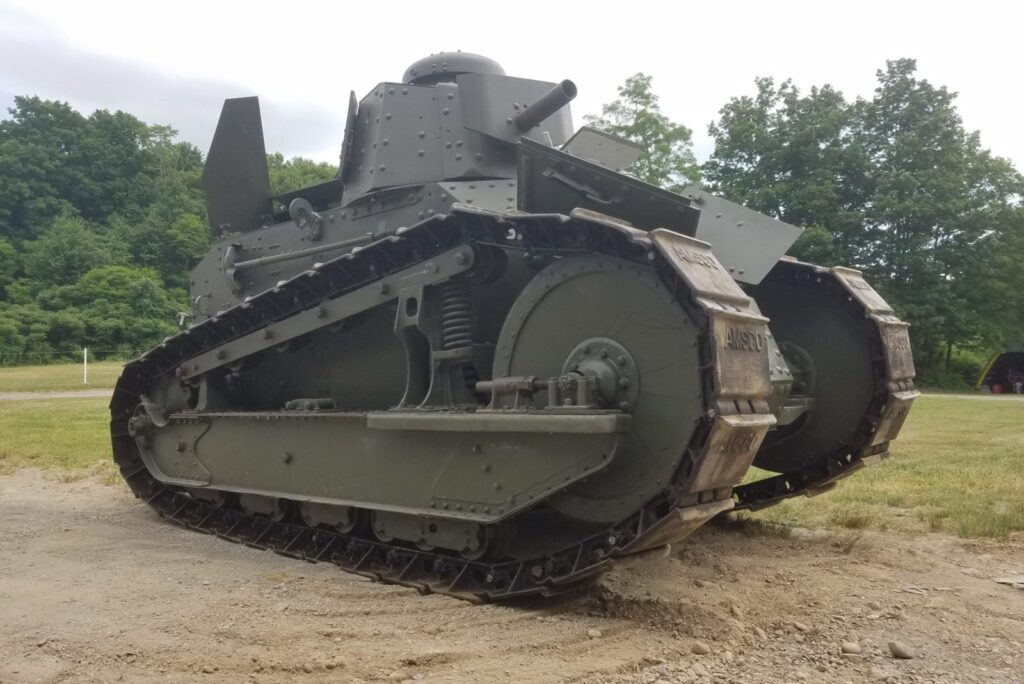 M1917 اولین تانکی که آمریکا ساخت