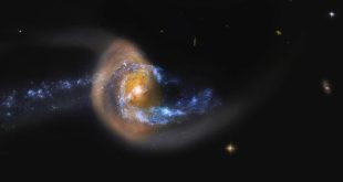 NGC 7714، انفجار ستاره پس از برخورد کهکشان