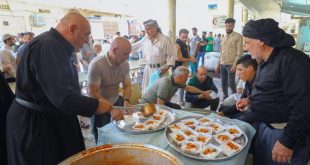 خدمات رسانی ویژه در موکب اربعینی به زائران پاکستانی