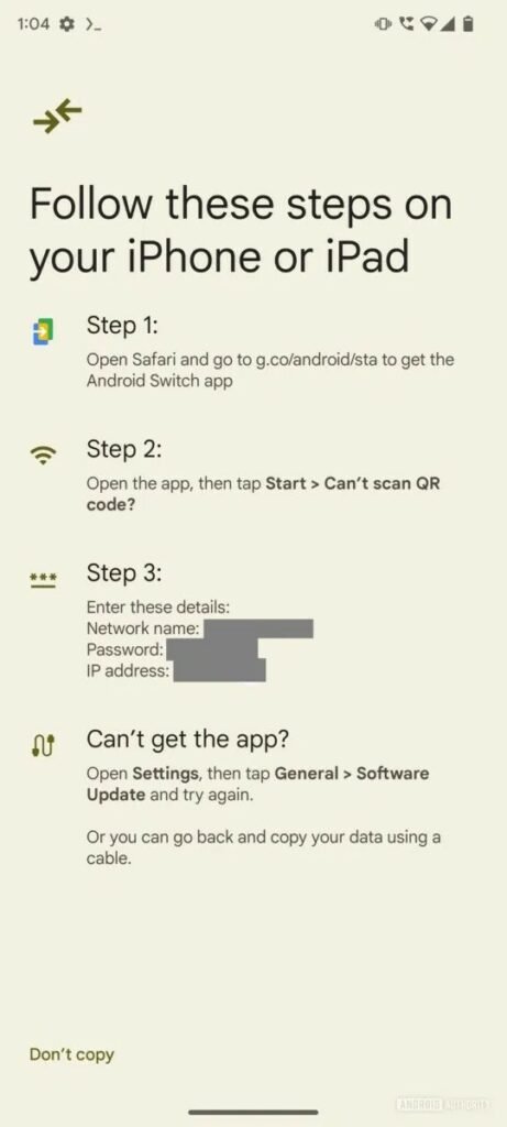 گوگل انگارً نام اپ Switch to Android را به Android Switch تحول میدهد_دانشجو 3 1726093524 75 گوگل انگارً نام اپ Switch to Android را به Android