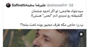 واکنشی به صحبت یک بازیگر درباره تصویر برهنه گلشیفته فراهانی