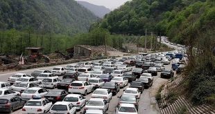 کندوان و هراز زیر بار ترافیک سنگین است