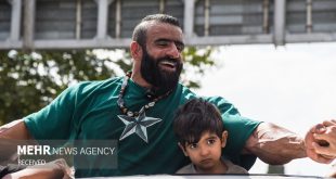 استقبال از هادی چوپان در شیراز