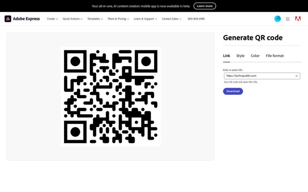 آموزش بدون دردسر، تصویری و رایگان ساخت کیو آر کد (QR Code)_دانشجو 32 وب سایت ساخت کیو آر کد
